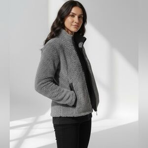 Patagonia Grey Los Lobos Full Zip Jacket Size: S